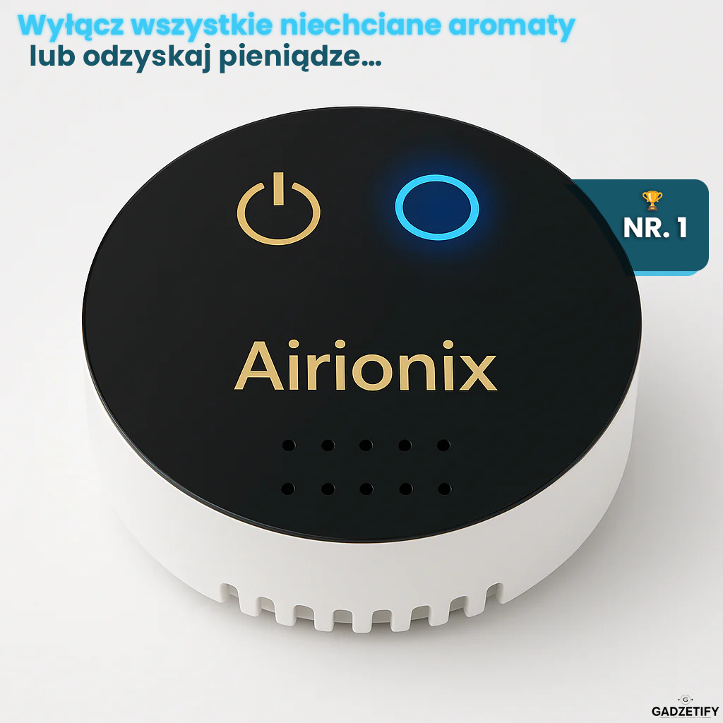 Airionix™ - Inteligentny oczyszczacz powietrza